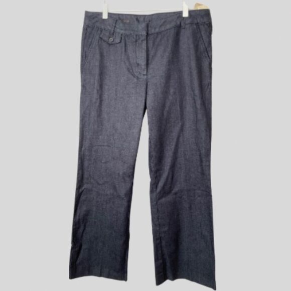 Talbots Signiture Fit Boot Leg Jeans Dark wash Size 12/31 NWT - Picture 1 of 8